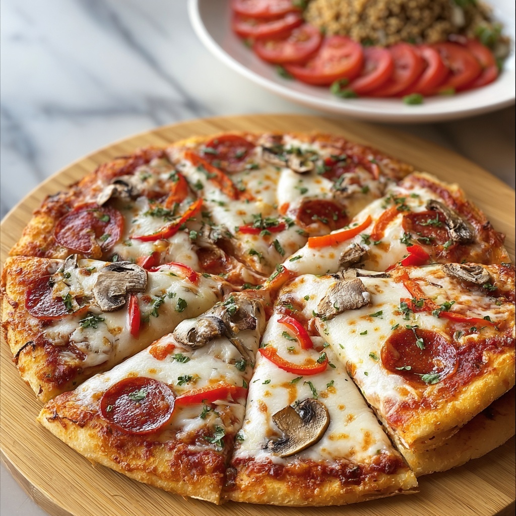 Homemade Pizza Recipe - Recipe Image