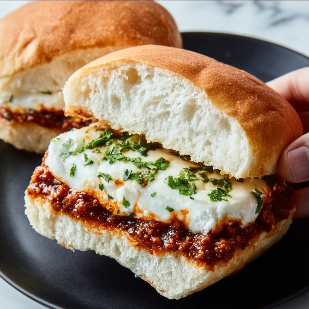 Chicken Parmesan Sandwiches Recipe - Recipe Image