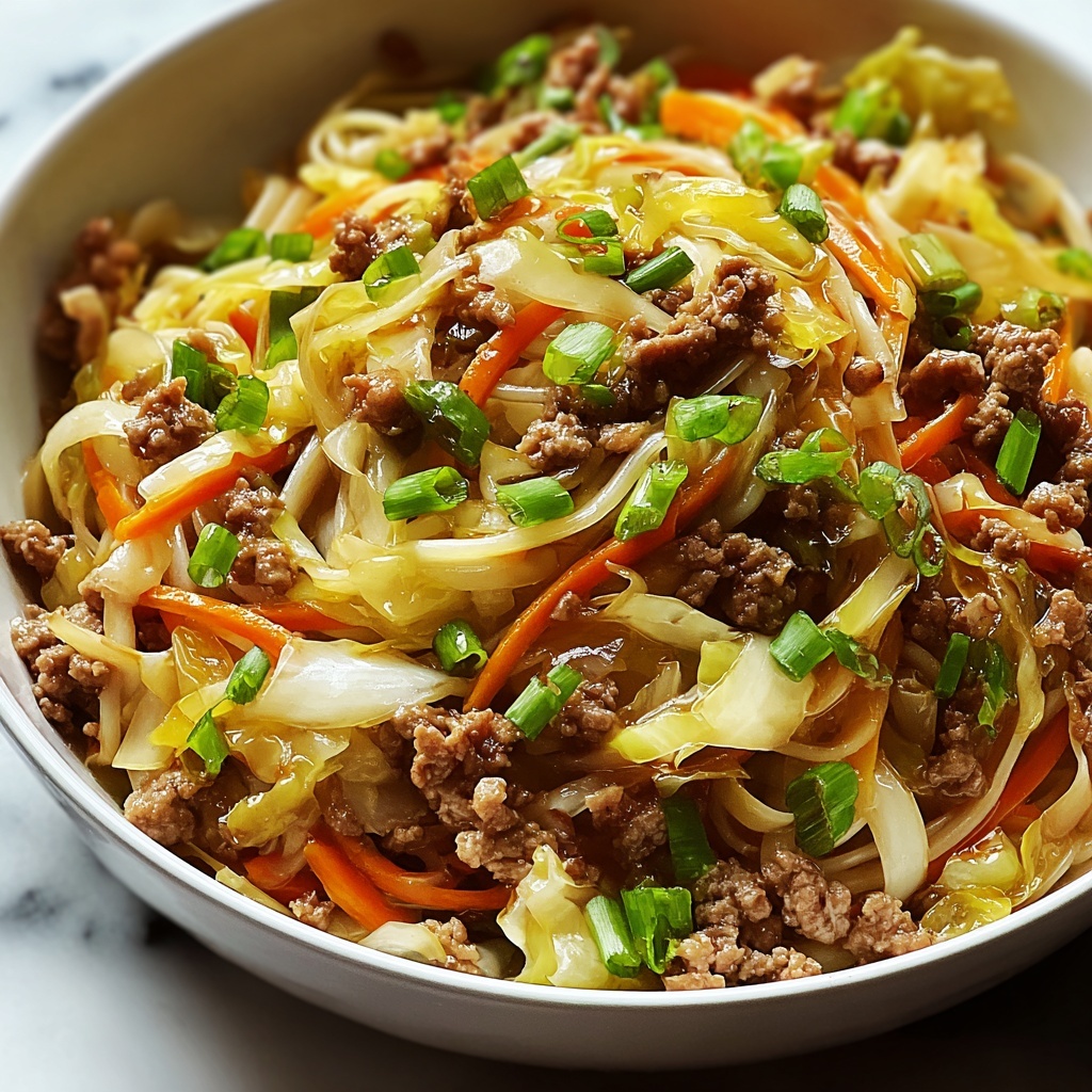 Egg Roll Stir Fry Recipe - Recipe Image