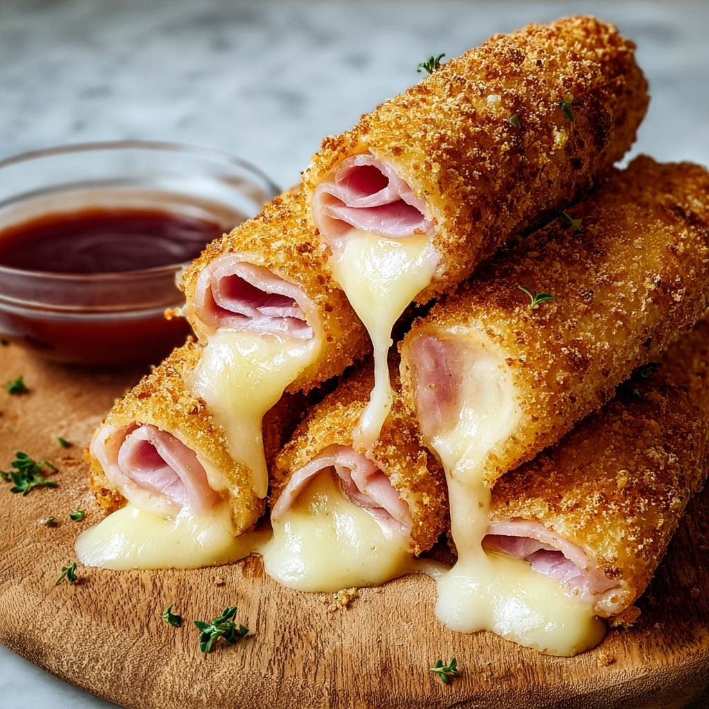 Ham and Cheese Puff Pastry Sticks Recipe - Recipe Image