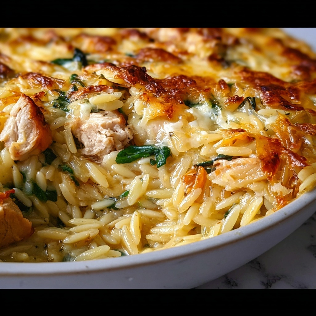 Monterey Chicken One Pan Orzo Recipe - Recipe Image