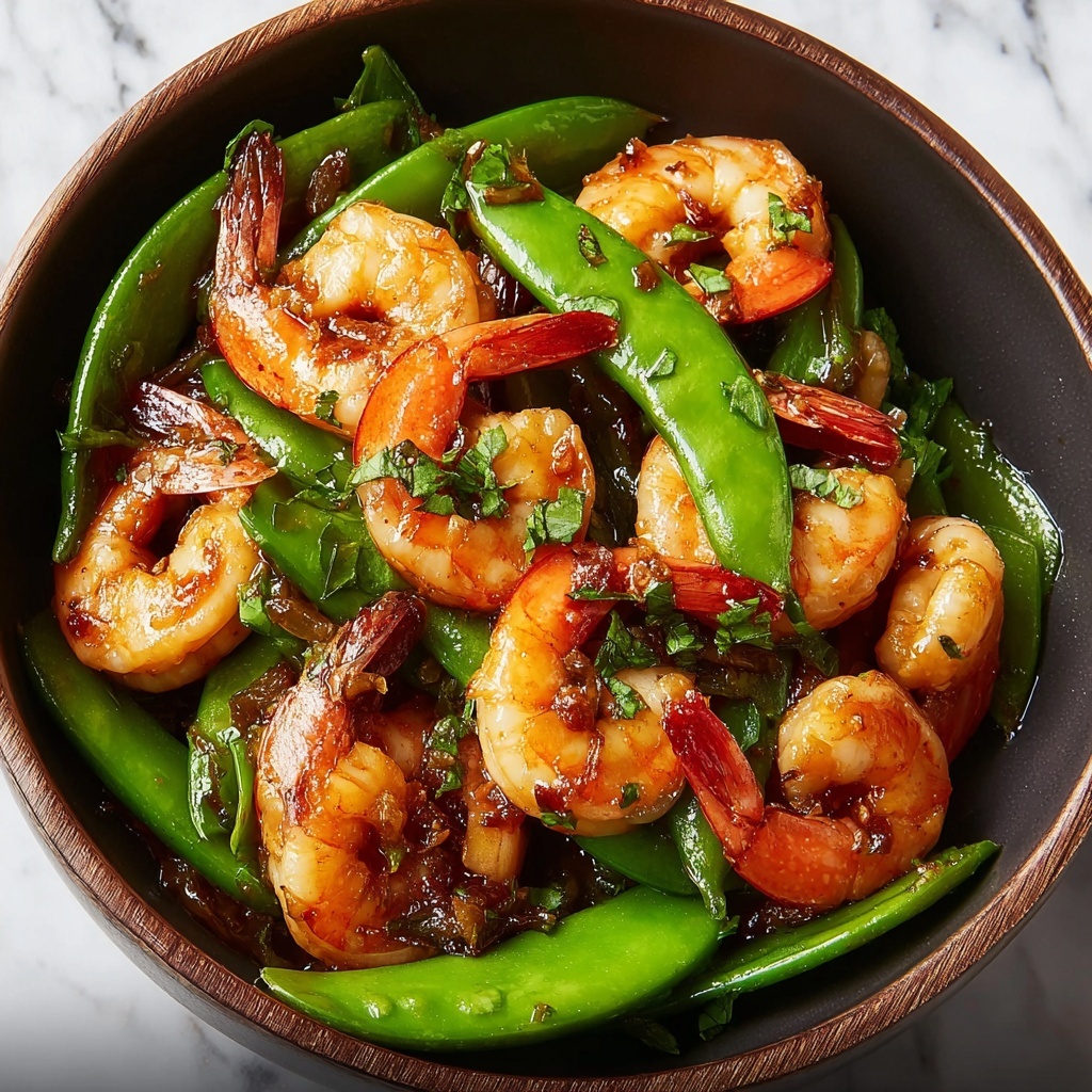 Shrimp and Snow Pea Stir-Fry Recipe - Recipe Image