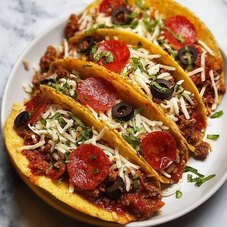 Meat Lovers Pizza Tacos Recipe