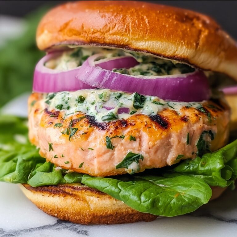 Salmon Burgers with Basil Mayo Recipe
