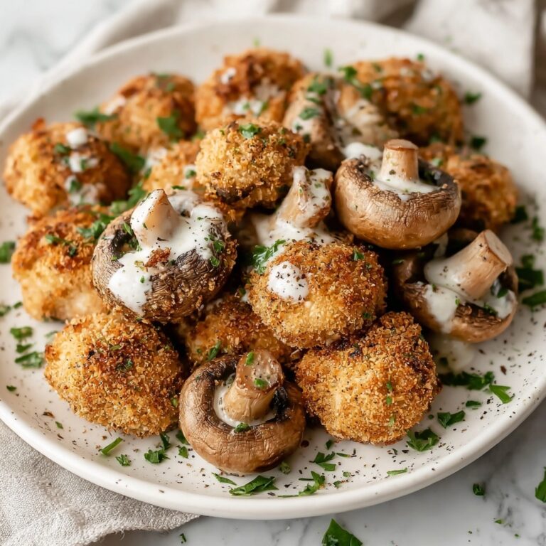 Crispy Garlic Mushroom Bites Recipe