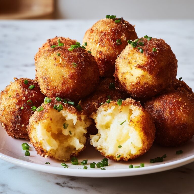 Fried Mashed Potato Balls Recipe