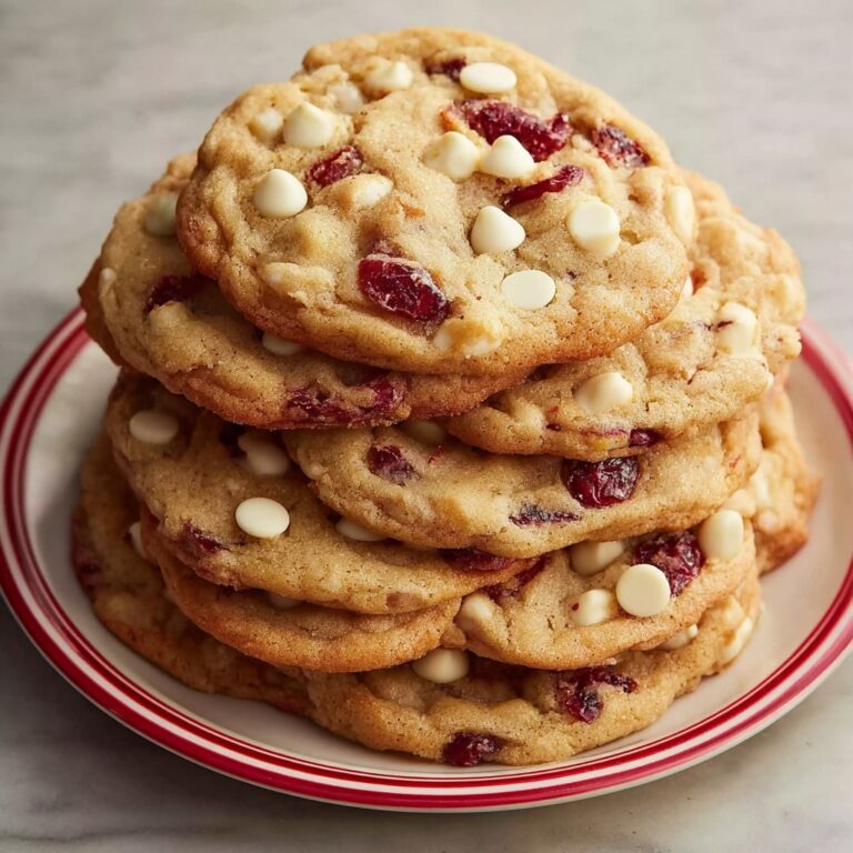 White Chocolate Cranberry Cookies Recipe