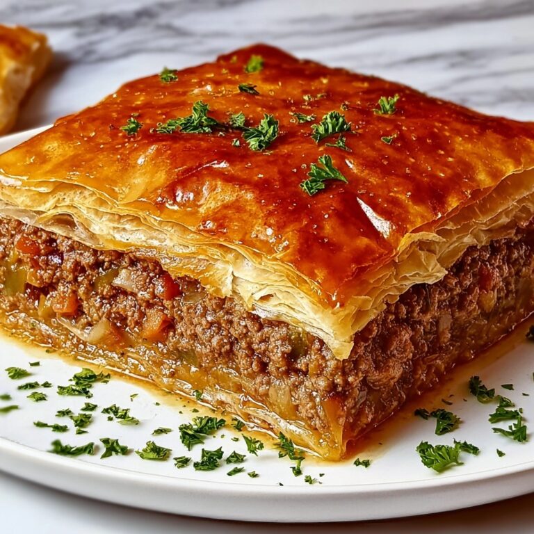 Greek Phyllo Meat Pie Recipe