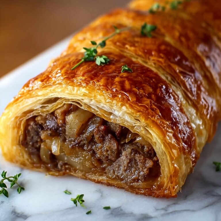 French Onion Beef Roll-Ups Recipe