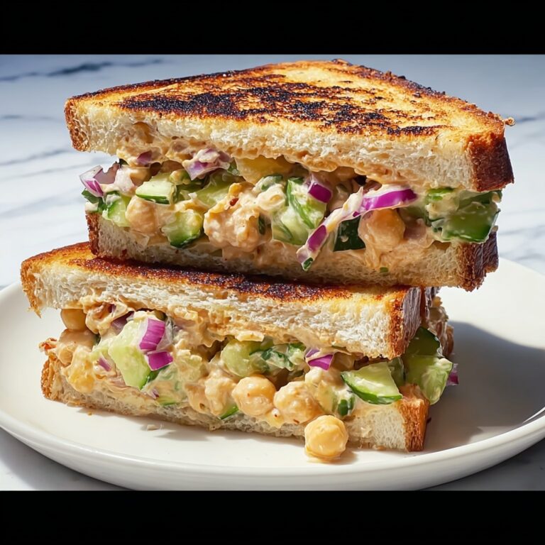 Irresistible Chickpea Salad Melts Recipe