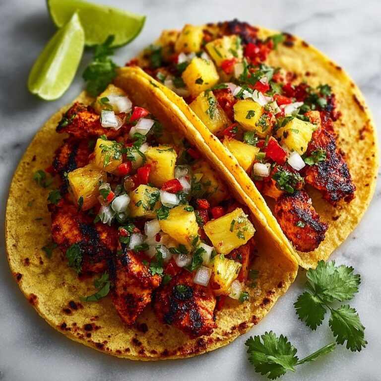 Pineapple Chicken Tacos Recipe
