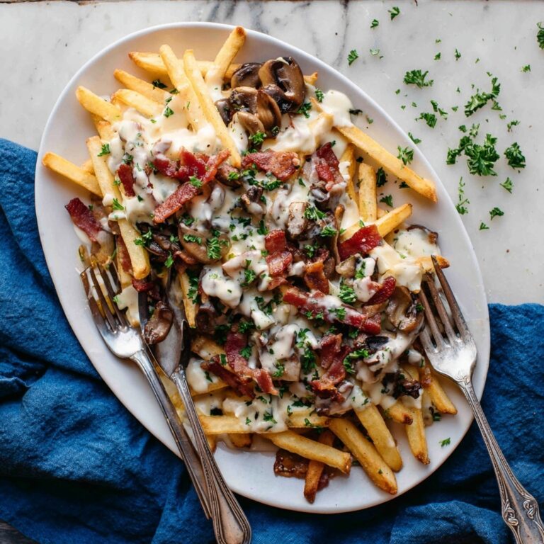 Chicken Waffles with Blueberry Syrup Recipe