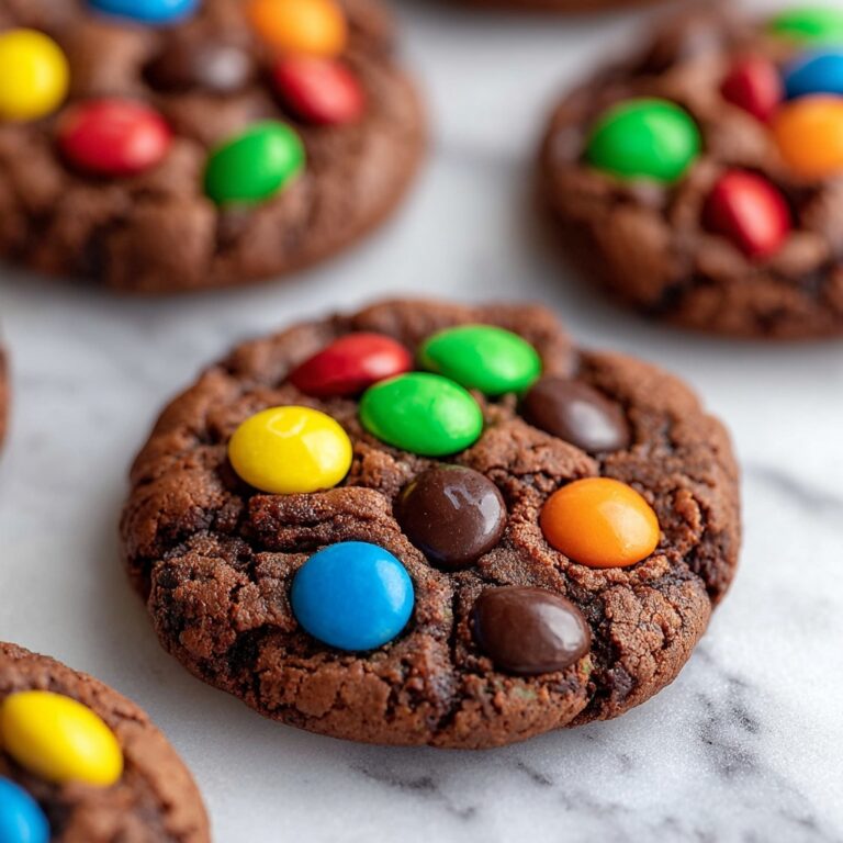 Chocolate Chocolate Chip M&M Cookies Recipe