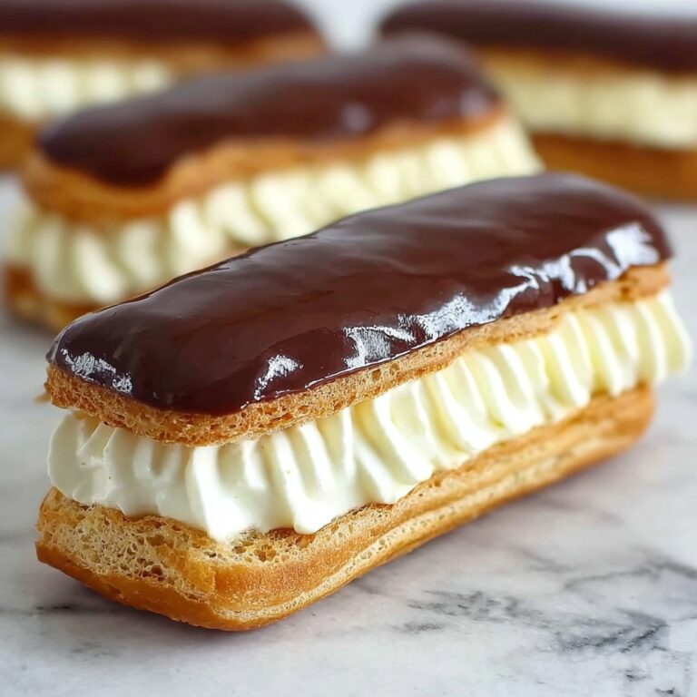 Homemade Éclairs Recipe