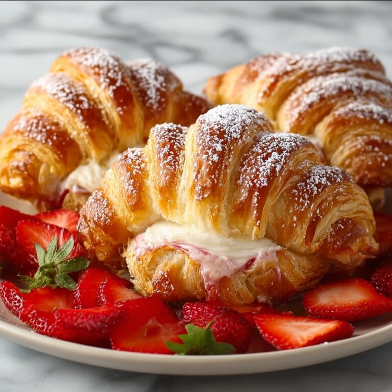 Strawberry Cheesecake Crescents Recipe