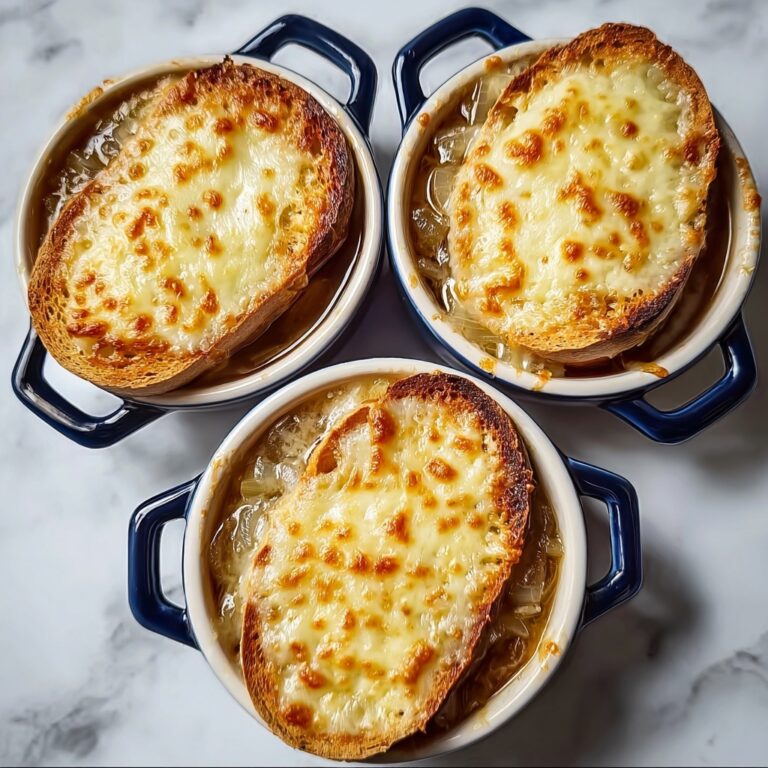 Rich and Simple French Onion Soup Recipe