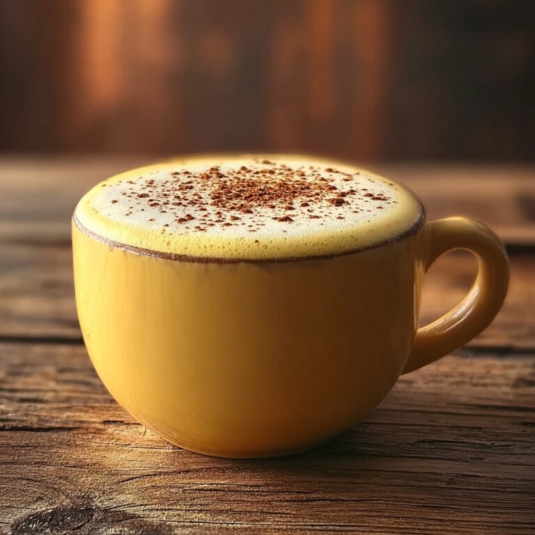 Golden Glow Turmeric Latte Bliss Recipe