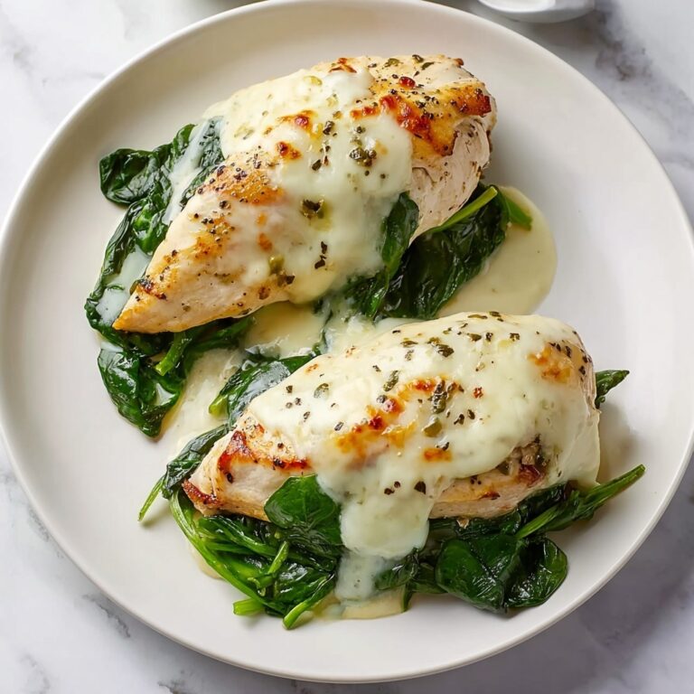 Creamy Chicken Spinach Bake Recipe