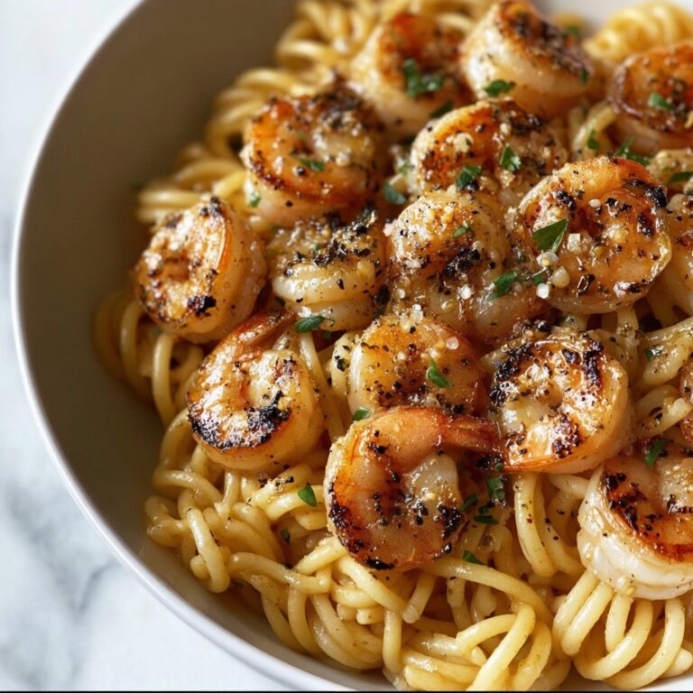 Blackened Shrimp Cavatappi with Creamy Tomato Parmesan Sauce Recipe