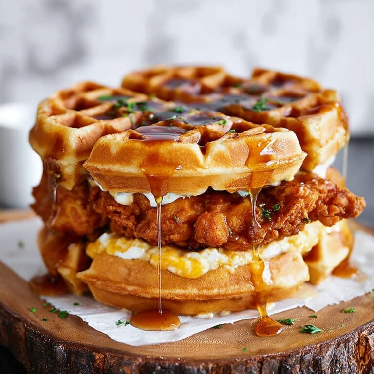Chicken and Waffles Sliders Recipe