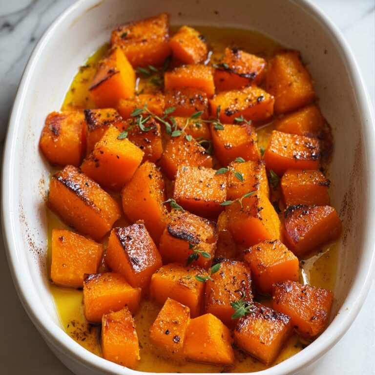 Honey Roasted Butternut Squash Recipe