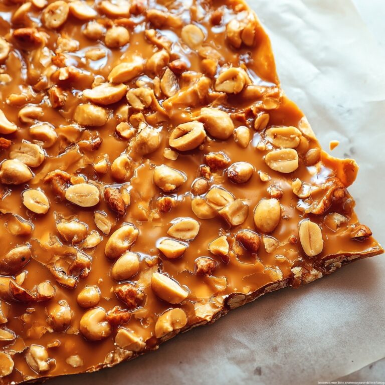 Homemade Peanut Brittle Recipe