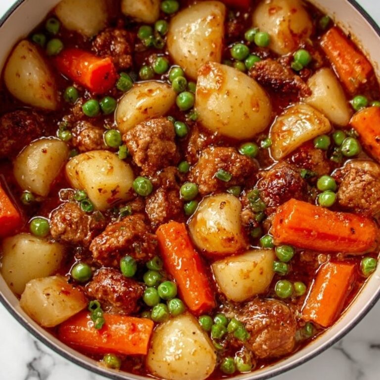 Hearty Vegetable-Meat Stew Recipe