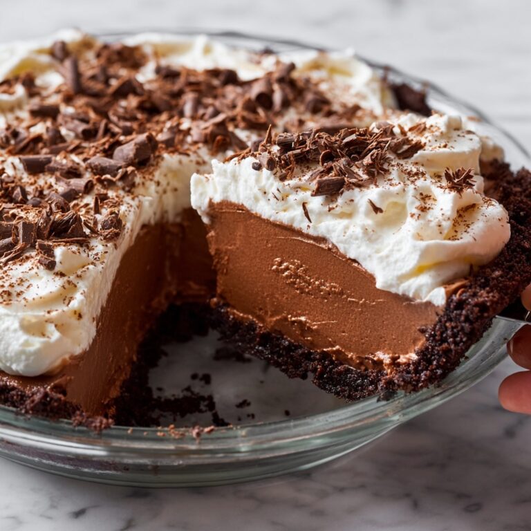 No Bake Chocolate Pudding Pie Recipe