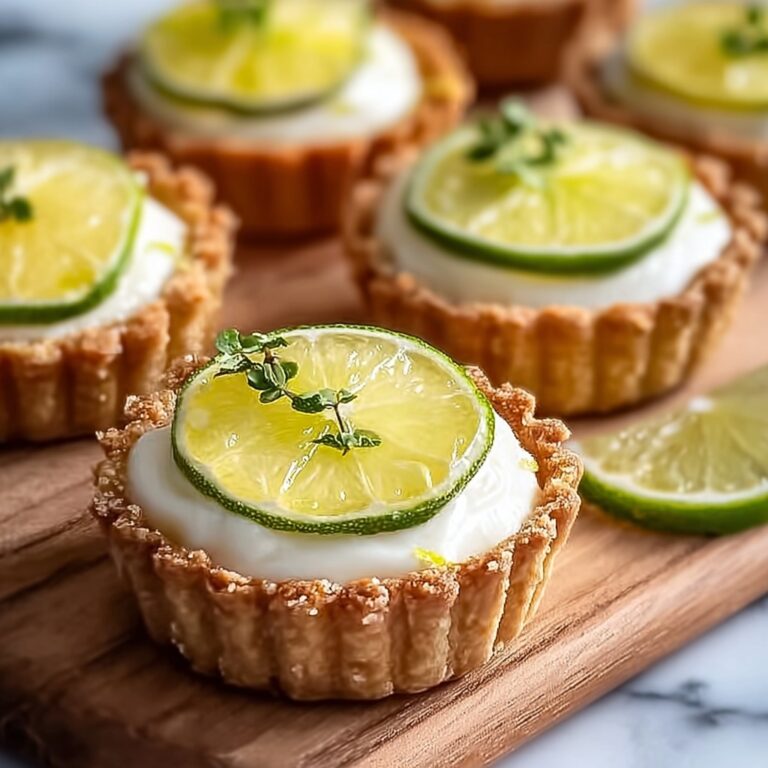 Key Lime Pie Tartlets Recipe