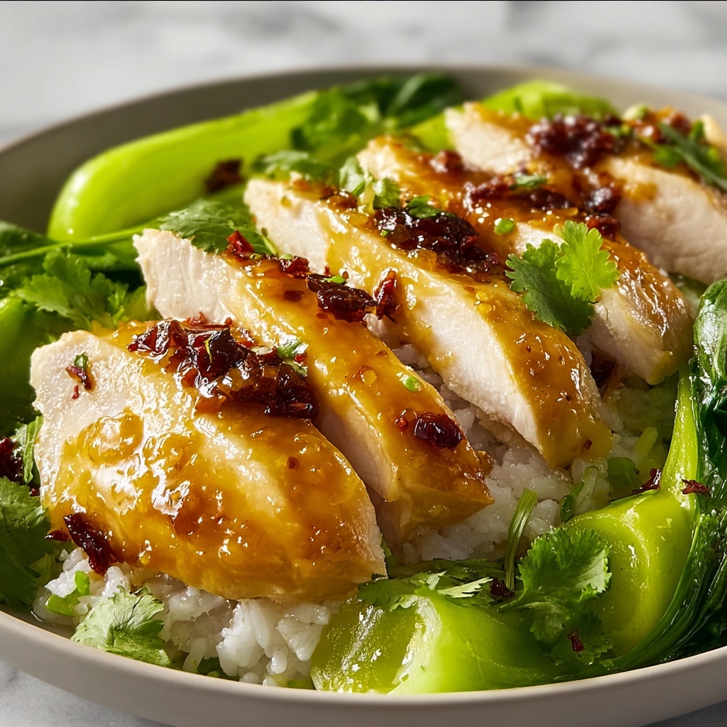 Cantonese White Cut Poached Chicken Recipe - Recipe Image