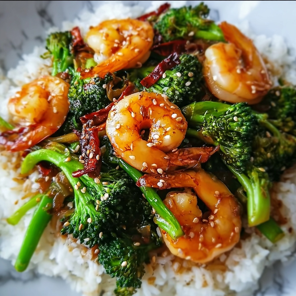 Broccoli Shrimp Stir Fry Recipe - Recipe Image