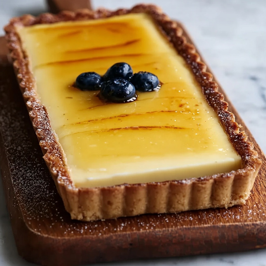 Vanilla Bean Custard Tart Recipe - Recipe Image